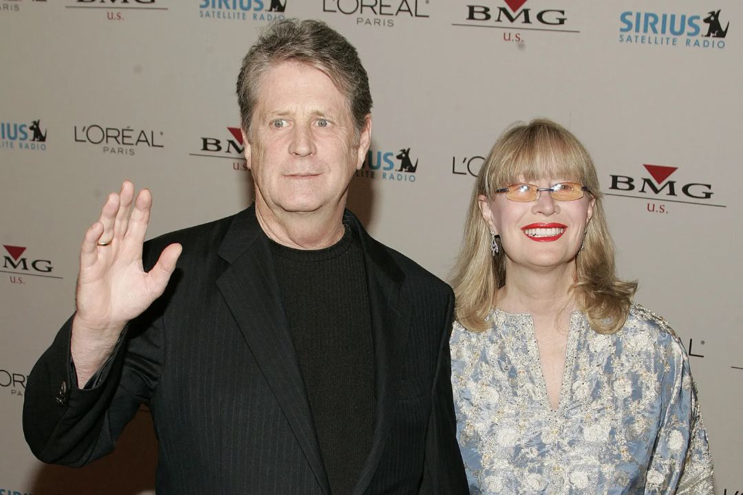 Brian Wilson with his wife, Melinda Wilson.