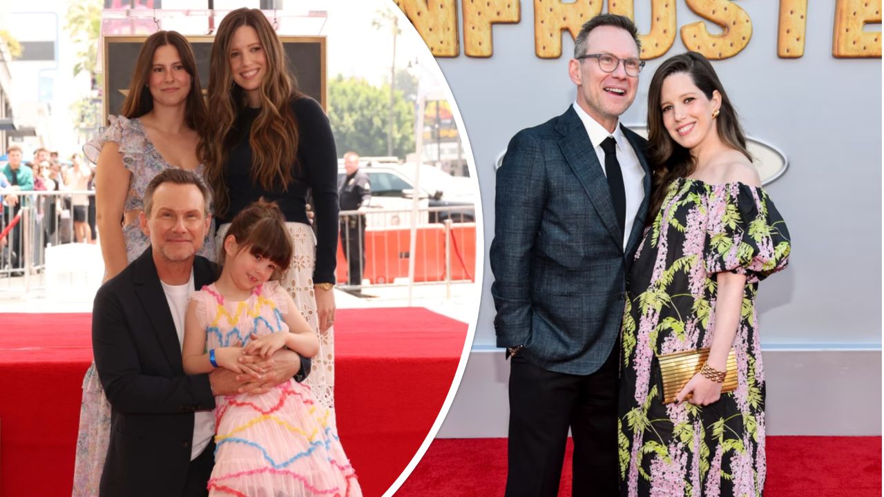 Christian Slater's Wife, Brittany Lopez, and His 4 Children