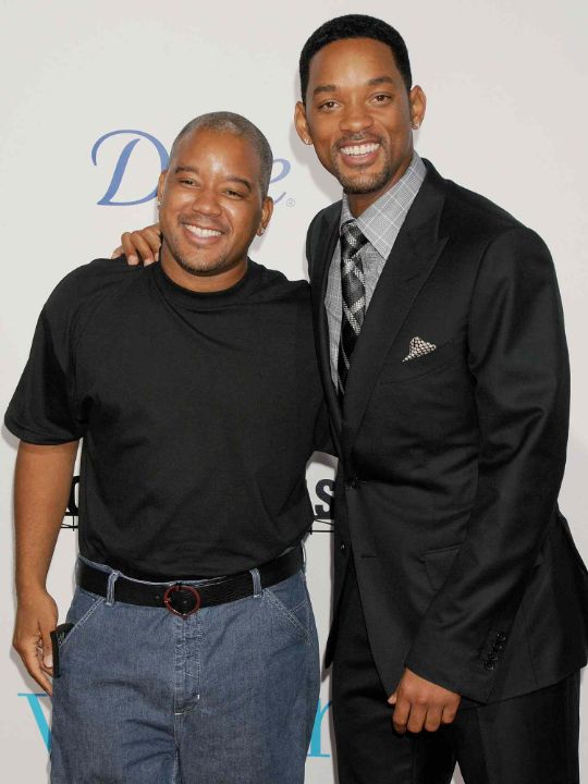 Harry Smith with his brother, Will Smith.