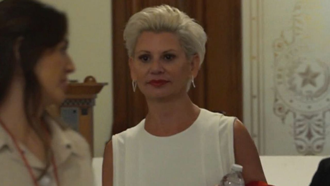 Ken Paxton's girlfriend, Laura Olson.