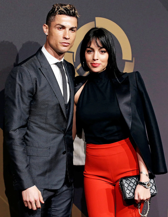 Cristiano Ronaldo and his soon-to-be wife, Georgina Rodríguez.
