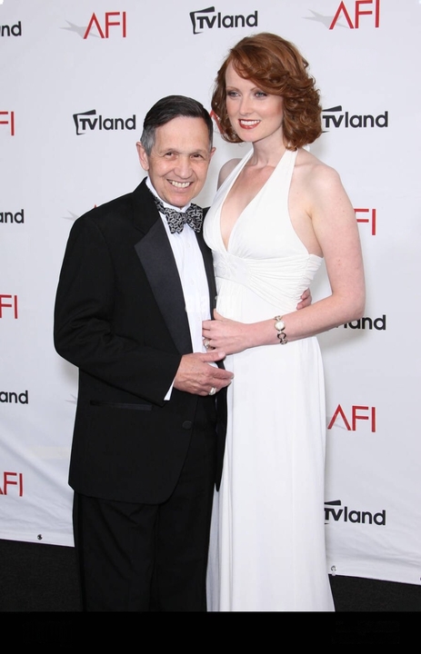 Dennis Kucinich with his wife, Elizabeth Harper.