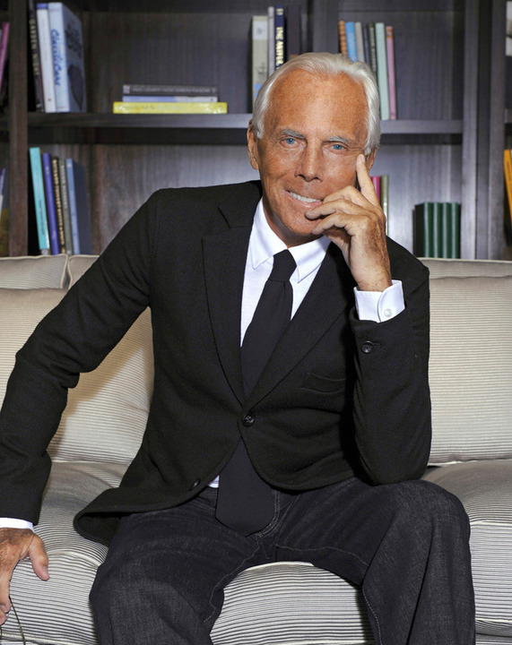 Giorgio Armani's net worth was $12.1 billion.