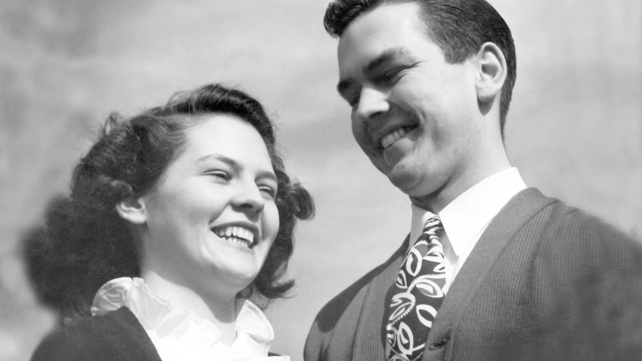 Russell M. Nelson with his first wife, Dantzel White Nelson.