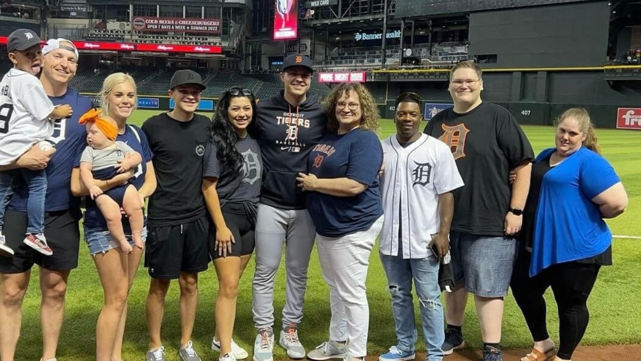 Tarik Skubal's family.